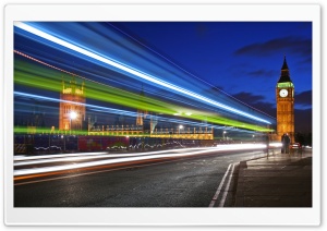 London Night Lights Ultra HD Wallpaper for 4K UHD Widescreen desktop, tablet & smartphone