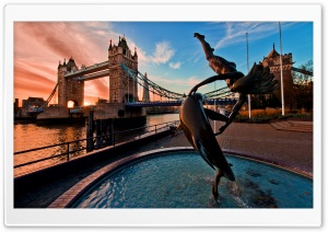 Londons Tower Bridge Ultra HD Wallpaper for 4K UHD Widescreen desktop, tablet & smartphone