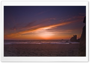 Lonely Beach Ultra HD Wallpaper for 4K UHD Widescreen desktop, tablet & smartphone