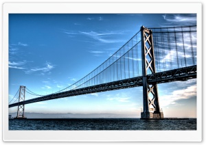 Long Bridge HDR Ultra HD Wallpaper for 4K UHD Widescreen desktop, tablet & smartphone