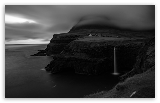 Long Exposure Waterfall Gasadalur Faroe Islands UltraHD Wallpaper for UHD 16:9 ; HD 16:9 ; UltraWide 21:9 24:10 32:9 32:10 ; Widescreen 16:10 ; Fullscreen 3:2 ; Tablet 1:1 ; Mobile 9:16 9:19.5 9:20 9:21 9:22 ; Dual 16:10 16:9 ;