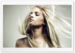 Long Hair Blonde Ultra HD Wallpaper for 4K UHD Widescreen desktop, tablet & smartphone