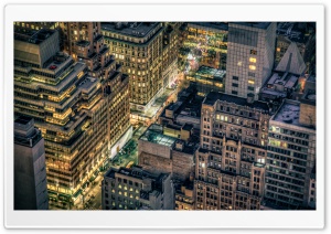 Looking Down on New York City Ultra HD Wallpaper for 4K UHD Widescreen desktop, tablet & smartphone
