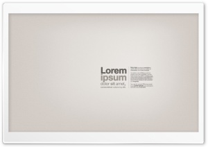 Lorem Ipsum Text Ultra HD Wallpaper for 4K UHD Widescreen desktop, tablet & smartphone