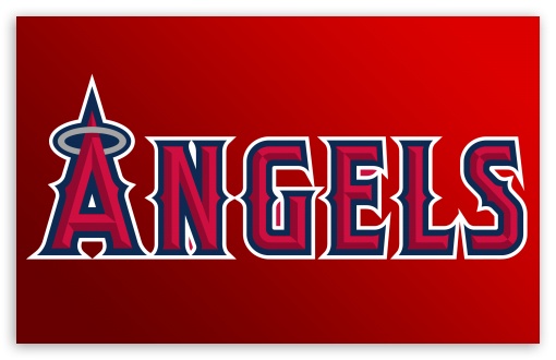Los Angeles Angels Of Anaheim Logo Baseball Ultra HD Desktop