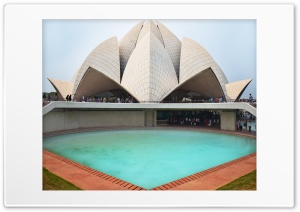 Lotus Temple_India Ultra HD Wallpaper for 4K UHD Widescreen desktop, tablet & smartphone