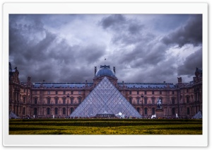 Louvre Museum, Paris, France Ultra HD Wallpaper for 4K UHD Widescreen desktop, tablet & smartphone