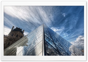 Louvre Pyramid Ultra HD Wallpaper for 4K UHD Widescreen desktop, tablet & smartphone