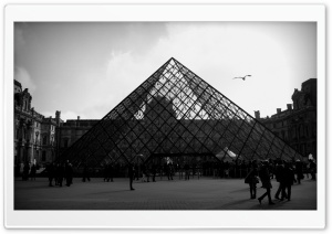 Louvre Pyramid Ultra HD Wallpaper for 4K UHD Widescreen desktop, tablet & smartphone