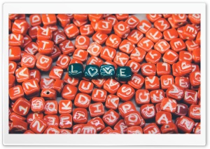 Love heart in Red Ultra HD Wallpaper for 4K UHD Widescreen desktop, tablet & smartphone