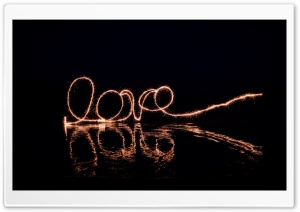 Love Light Paint 4K UHD Wallpaper for Widescreen and UltraWide Desktop, UltraHD TV, Smartphone, Tablet