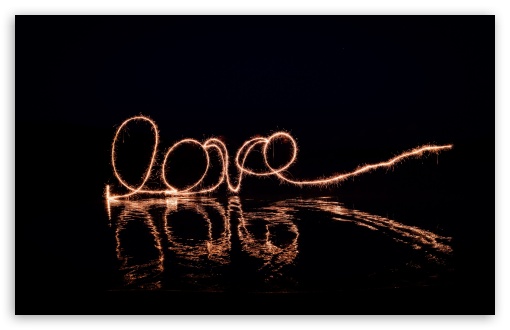 Love Light Paint UltraHD Wallpaper for UHD 16:9 ; HD 16:9 ; Widescreen 16:10 5:3 ; Fullscreen 3:2 ;