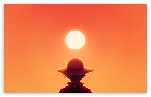 Luffy, One Piece, Orange Sky, Sun UltraHD Wallpaper for UHD 16:9 ; HD 16:9 ; UltraWide 21:9 24:10 ; Widescreen 16:10 5:3 ; Fullscreen 4:3 5:4 3:2 ; Tablet 1:1 ; Mobile 9:16 9:19.5 9:20 9:21 9:22 10:16 2:3 3:5 3:4 ; Dual 5:4 ;