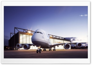 Lufthansa Airbus A380 Ultra HD Wallpaper for 4K UHD Widescreen desktop, tablet & smartphone