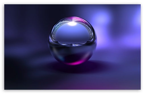 Luminous Orb on a Reflective Surface UltraHD Wallpaper for UHD 16:9 ; HD 16:9 ; UltraWide 21:9 24:10 ; Widescreen 16:10 5:3 ; Fullscreen 4:3 5:4 3:2 ; Tablet 1:1 ; Mobile 9:16 10:16 2:3 3:5 3:4 ; Dual 4:3 5:4 3:2 ;