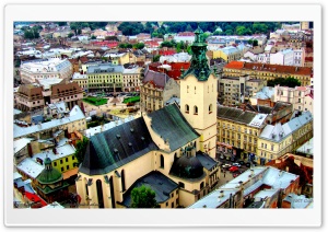 Lviv, Ukraine Ultra HD Wallpaper for 4K UHD Widescreen desktop, tablet & smartphone