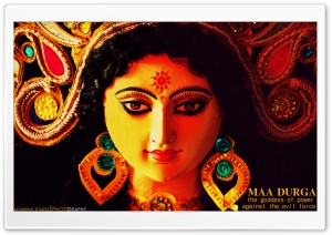 Maa Durga Ultra HD Wallpaper for 4K UHD Widescreen desktop, tablet & smartphone