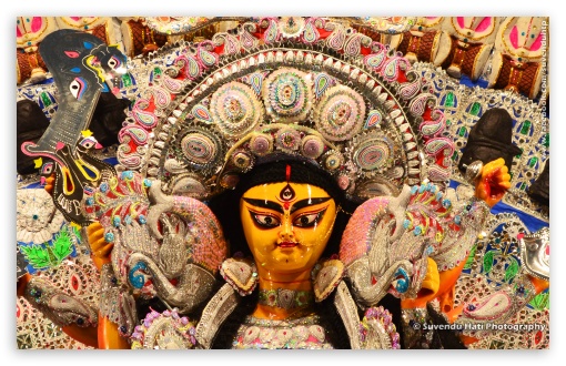 Maa Durga UltraHD Wallpaper for Widescreen 16:10 ;