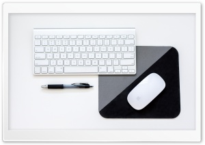 Mac Keyboard and Mouse Ultra HD Wallpaper for 4K UHD Widescreen desktop, tablet & smartphone