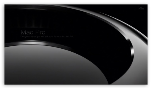 Mac Pro 2013  WWDC - CS9 Fx Design UltraHD Wallpaper for HD 16:9 ;