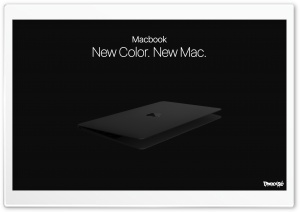Macbook Black 2017 Concept Ultra HD Wallpaper for 4K UHD Widescreen desktop, tablet & smartphone