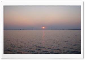 Mackinac Bridge Ultra HD Wallpaper for 4K UHD Widescreen Desktop, Lockscreen, Screensaver, TV, Tablet, Smartphone