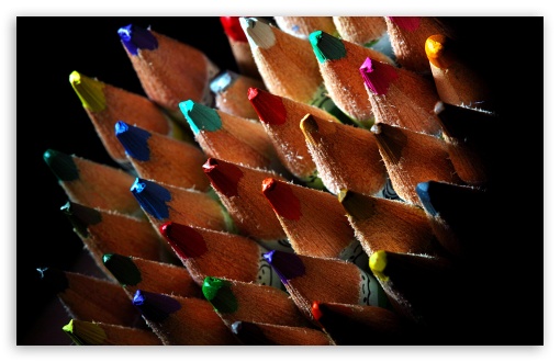 Macro Shot of Drawing Pencils UltraHD Wallpaper for UHD 16:9 ; HD 16:9 ; UltraWide 21:9 24:10 ; Widescreen 16:10 5:3 ; Fullscreen 4:3 5:4 3:2 ; Tablet 1:1 ;