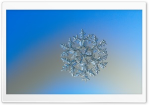 Macro Snowflake Photography Ultra HD Wallpaper for 4K UHD Widescreen desktop, tablet & smartphone
