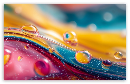 Macro WaterDrops on a Colorful Surface 4K UHD Wallpaper for Widescreen and UltraWide Desktop, UltraHD TV, Smartphone, Tablet Macro WaterDrops on a Colorful Surface UltraHD Wallpaper for UHD 16:9 ; HD 16:9 ; UltraWide 21:9 24:10 32:9 32:10 ; Widescreen 16:10 5:3 ; Fullscreen 4:3 5:4 3:2 ; Tablet 1:1 ; Mobile 9:16 9:19.5 9:20 10:16 2:3 3:5 3:4 ; Dual 16:10 5:3 16:9 4:3 5:4 3:2 ;