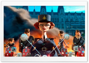 Madagascar 3 Captain Dubois Ultra HD Wallpaper for 4K UHD Widescreen desktop, tablet & smartphone