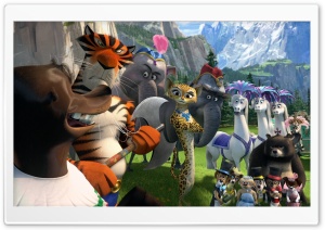 Madagascar 3 Circus Gang Ultra HD Wallpaper for 4K UHD Widescreen desktop, tablet & smartphone