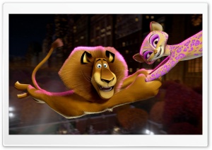 Madagascar 3 Europe's Most Wanted Circus Ultra HD Wallpaper for 4K UHD Widescreen desktop, tablet & smartphone