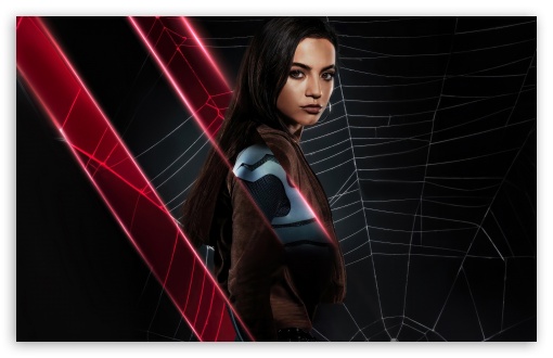 Madame Web Superhero Movie, Isabela Merced as Anya Corazon the Spider Woman UltraHD Wallpaper for UHD 16:9 ; HD 16:9 ; UltraWide 21:9 24:10 ; Widescreen 16:10 5:3 ; Fullscreen 4:3 5:4 3:2 ; Tablet 1:1 ; Mobile 9:16 2:3 3:5 3:4 ;