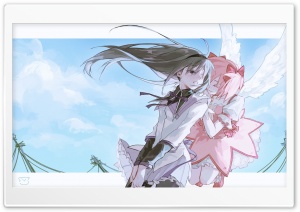 Madoka magika 4K UHD Wallpaper for Widescreen and UltraWide Desktop, UltraHD TV, Smartphone, Tablet