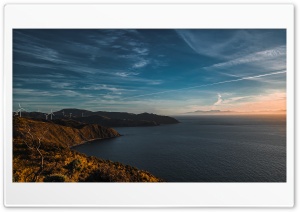 Makara Cliff, New Zealand 4K UHD Wallpaper for Widescreen and UltraWide Desktop, UltraHD TV, Smartphone, Tablet