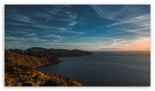Makara Cliff, New Zealand UltraHD Wallpaper for HD 16:9 ; UltraWide 21:9 24:10 ;