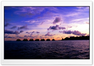 Maldives Seascape Ultra HD Wallpaper for 4K UHD Widescreen desktop, tablet & smartphone