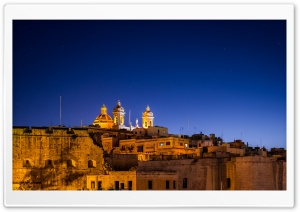Malta by Night Ultra HD Wallpaper for 4K UHD Widescreen desktop, tablet & smartphone