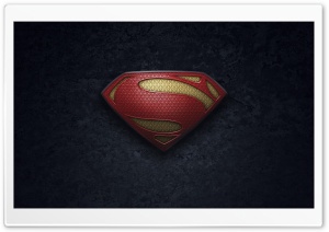 Man Of Steel Logo Ultra HD Wallpaper for 4K UHD Widescreen desktop, tablet & smartphone
