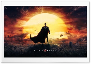 Man Of Steel Wallpaper Superman Movie Ultra HD Wallpaper for 4K UHD Widescreen desktop, tablet & smartphone