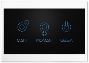 Man  Woman Geek Ultra HD Wallpaper for 4K UHD Widescreen desktop, tablet & smartphone