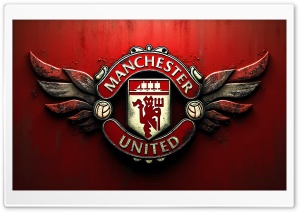 Manchester Unuted FC Red Stone Background 4K UHD Wallpaper for Widescreen and UltraWide Desktop, UltraHD TV, Smartphone, Tablet