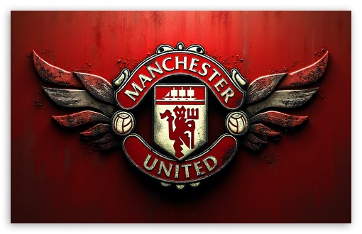 Manchester Unuted FC Red Stone Background UltraHD Wallpaper for Widescreen 16:10 ;