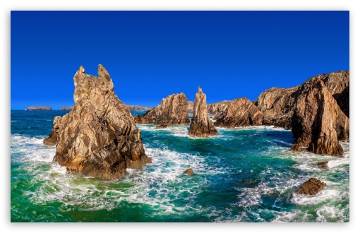Mangersta Sea Stack Isle of Lewis Scotland UltraHD Wallpaper for UHD 16:9 ; HD 16:9 ; UltraWide 21:9 24:10 32:9 32:10 ; Widescreen 16:10 ; Tablet 1:1 ; Mobile 9:16 9:19.5 9:20 9:21 9:22 ; Dual 16:10 16:9 ;