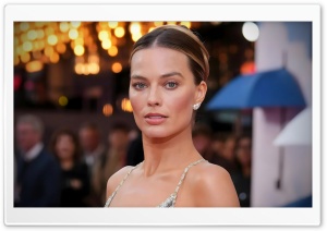 Margot Robbie 4K UHD Wallpaper for Widescreen and UltraWide Desktop, UltraHD TV, Smartphone, Tablet