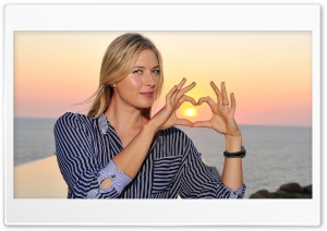 Maria Sharapova 4K UHD Wallpaper for Widescreen and UltraWide Desktop, UltraHD TV, Smartphone, Tablet