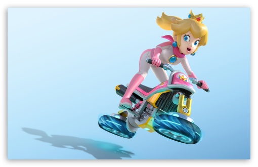 Mario Kart 8 Princess Peach Ultra HD Desktop Background Wallpaper for ...