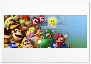 Mario Luigi And Others Ultra HD Wallpaper for 4K UHD Widescreen desktop, tablet & smartphone