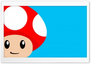 Mario Mushroom Ultra HD Wallpaper for 4K UHD Widescreen desktop, tablet & smartphone