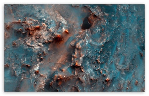 Mars Landscape Aerial View NASA UltraHD Wallpaper for UHD 16:9 ; HD 16:9 ; UltraWide 21:9 24:10 32:9 32:10 ; Widescreen 16:10 ; Tablet 1:1 ; Mobile 9:16 9:19.5 9:20 ; Dual 16:10 16:9 ;